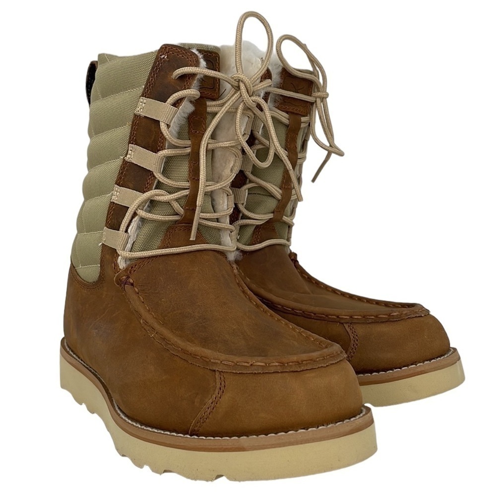 Twisted X Boots NWT Women’s 8” Wedge Sole Oiled Saddle and Tan Size 6 1/2 6.5 - Picture 7 of 14
